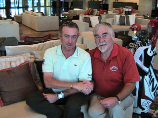 Hon. Pres. Cecil Patrick Doole & Miguel Angel Himenez